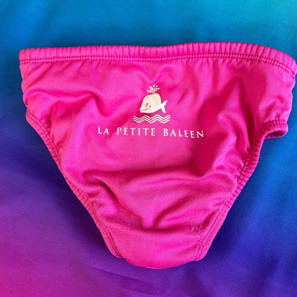 FINIS La Petite Baleen Power Pink Swim bottoms XL 18-24 mos